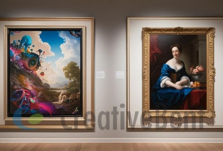 Artificial Ingenuity: Examining the Unique Charms of AI-Generated Art and Traditional Fine Arts