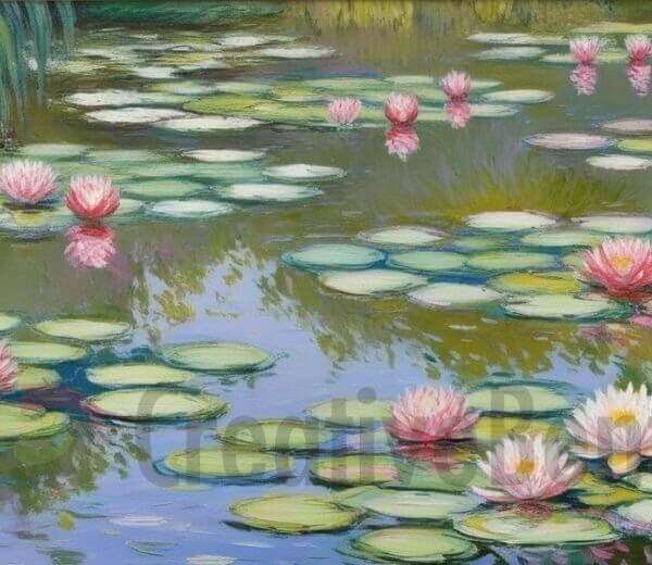 Claude Monet: Immersing in the Serenity of Water Lilies
