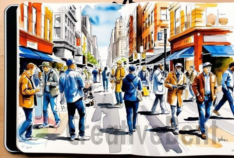 The Art of Urban Sketching: Capturing City Life with a Sketchbook