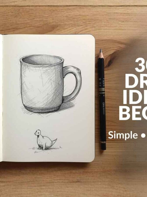 Easy Drawing Ideas for Beginners (Fast & Simple Step-by-Step Guide)