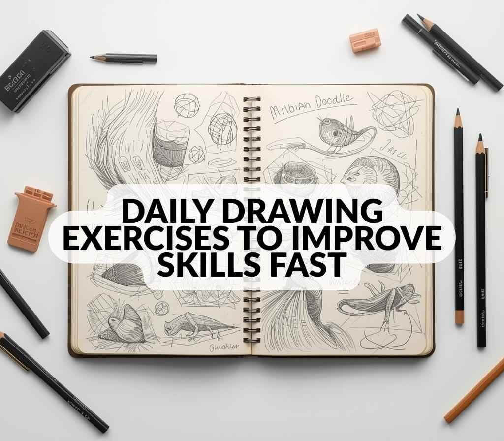 Daily Drawing Exercises to Improve Skills Fast