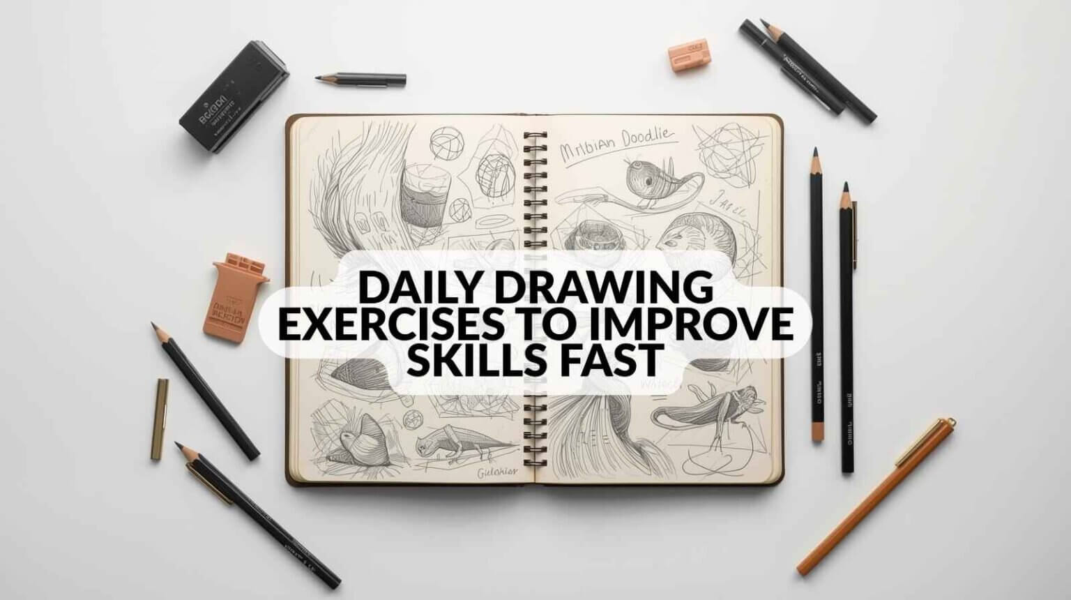 Daily Drawing Exercises to Improve Skills Fast (Step-by-Step Practice ...