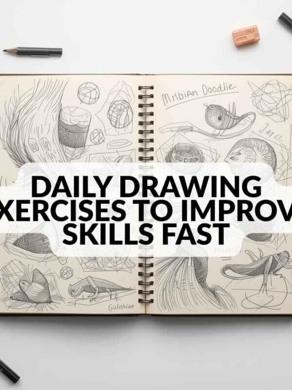 Daily Drawing Exercises to Improve Skills Fast (Step-by-Step Practice Guide)