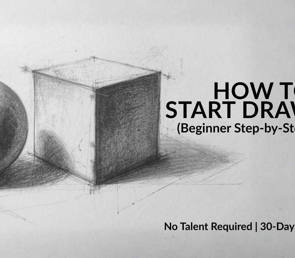 How to Start Drawing (Beginner Step-by-Step Guide)