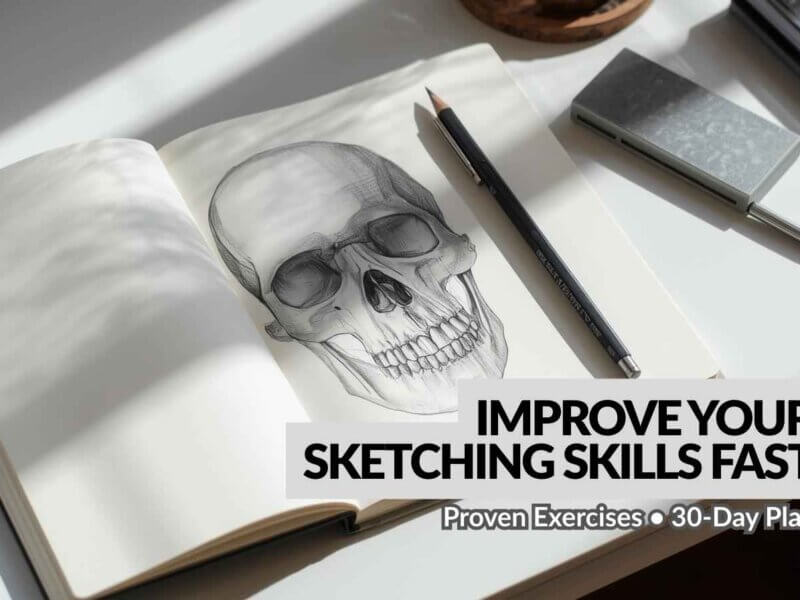 How to Improve Your Sketching Skills Fast (Proven Techniques That Work)