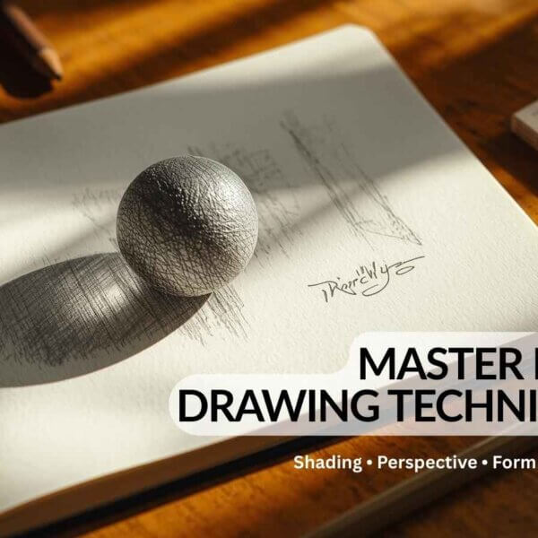 Basic Drawing Techniques Every Artist Should Know (Step-by-Step Beginner Guide)